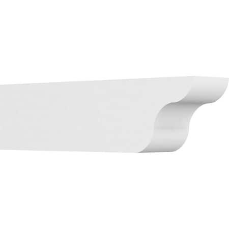 Ekena Millwork Standard Carmel Architectural Grade PVC Rafter Tail, 6"W X 8"H X 30"L RFTP06X08X30CAR